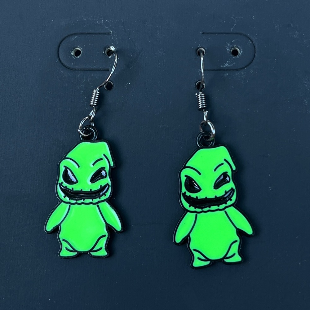 Oogie Boogie Nightmare Before Christmas Earrings